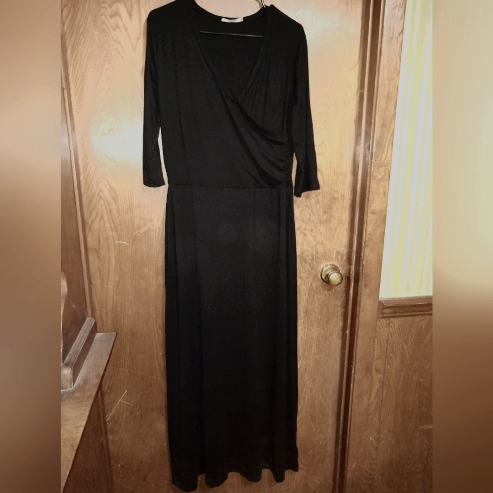 Plus size Jerzy Dress 1/2 Sleeves Maxi dress
